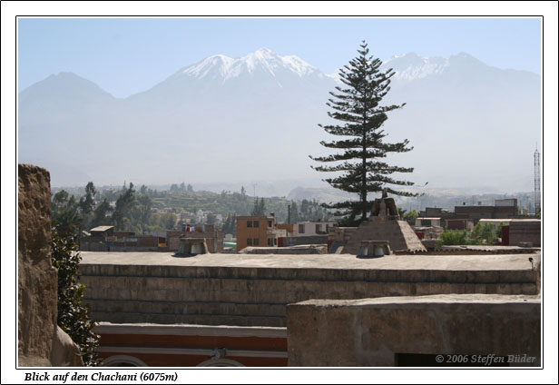 Peru Inka Anden Fotos Bilder Reiseberichte Arequipa Chachani el Misti