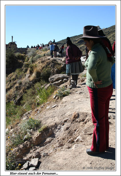Peru Inka Anden Fotos Bilder Reiseberichte Colca-Canyon Condor Chivay Cabanaconde