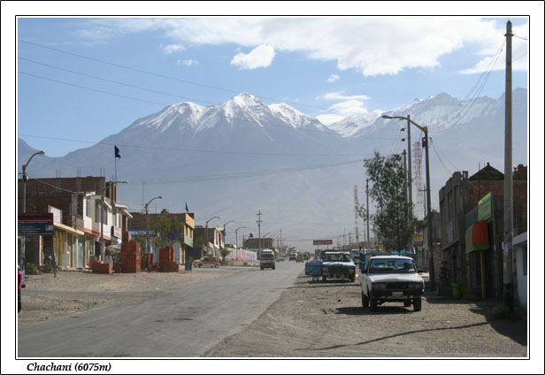 Peru Inka Anden Fotos Bilder Reiseberichte Arequipa Chachani el Misti