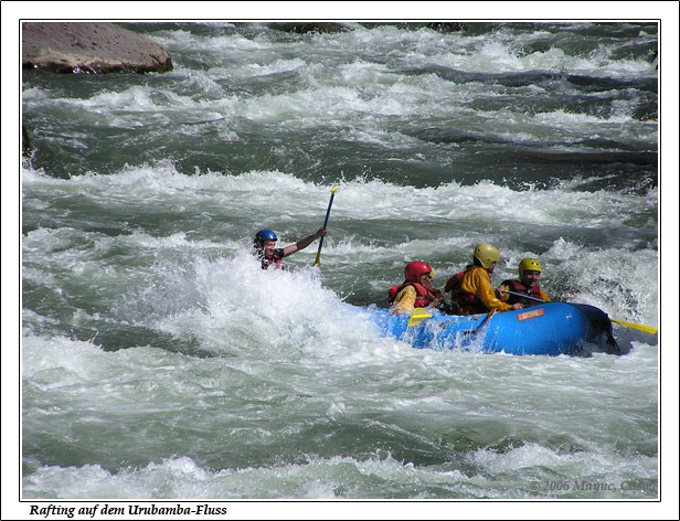 Peru Inka Anden Fotos Bilder Reiseberichte Urubamba Urubambatal Rafting