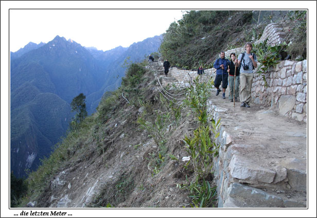 Peru Inka Anden Fotos Bilder Reiseberichte Machu Picchu Machu Pichu Inka Trail