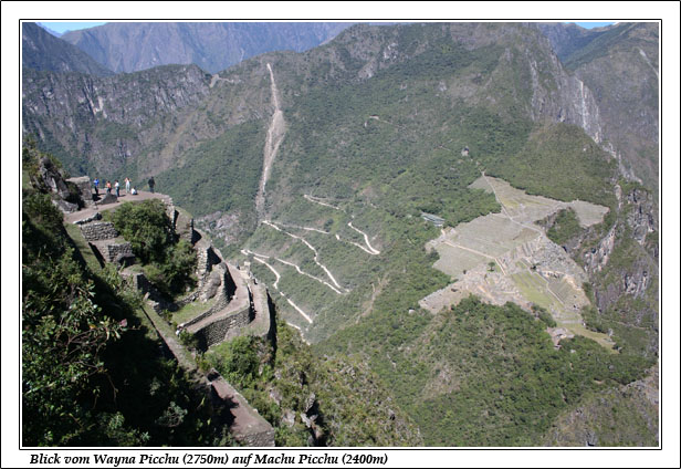 Peru Inka Anden Fotos Bilder Reiseberichte Machu Picchu Machu Pichu Inka Trail