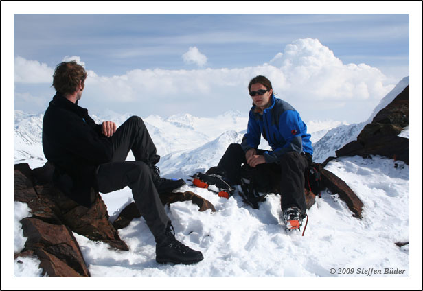 Eisklettern Gletscher Pitztal �tztal Taschachferner Fotos Bilder Reiseberichte