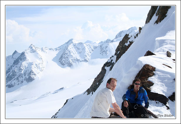 Eisklettern Gletscher Pitztal �tztal Taschachferner Fotos Bilder Reiseberichte