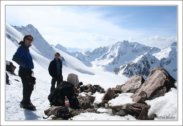 Eisklettern Gletscher Pitztal �tztal Taschachferner Fotos Bilder Reiseberichte