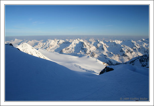 Eisklettern Gletscher Pitztal �tztal Taschachferner Fotos Bilder Reiseberichte