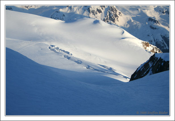 Eisklettern Gletscher Pitztal �tztal Taschachferner Fotos Bilder Reiseberichte
