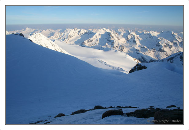 Eisklettern Gletscher Pitztal �tztal Taschachferner Fotos Bilder Reiseberichte
